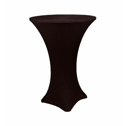 Housse noire pour mange debout en lycra