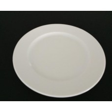Assiette porcelaine blanche 26 cm