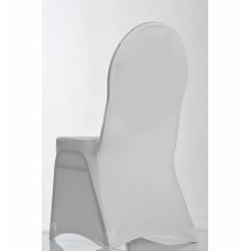 Housse de chaise lycra blanc