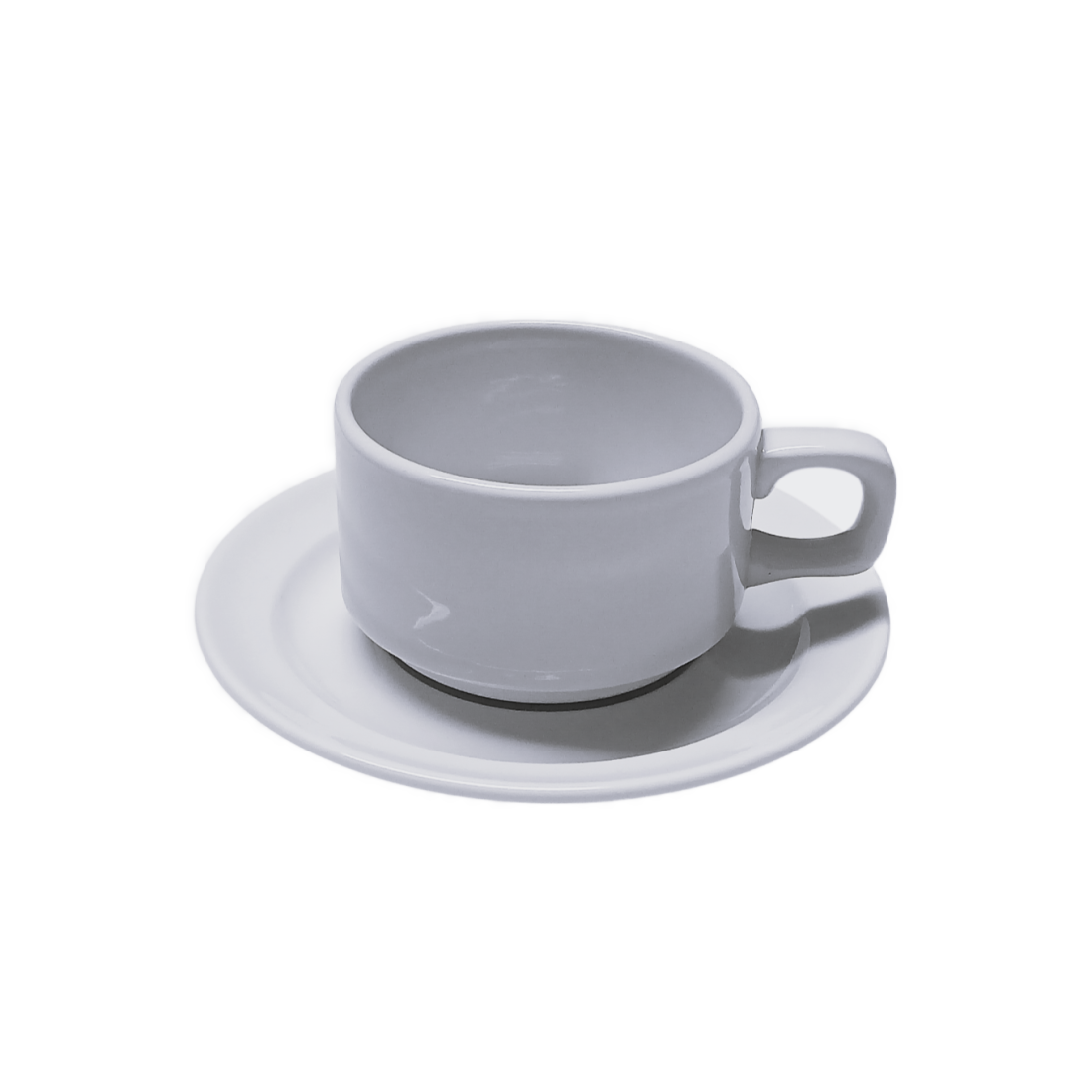 Tasse et sous-tasse à thé