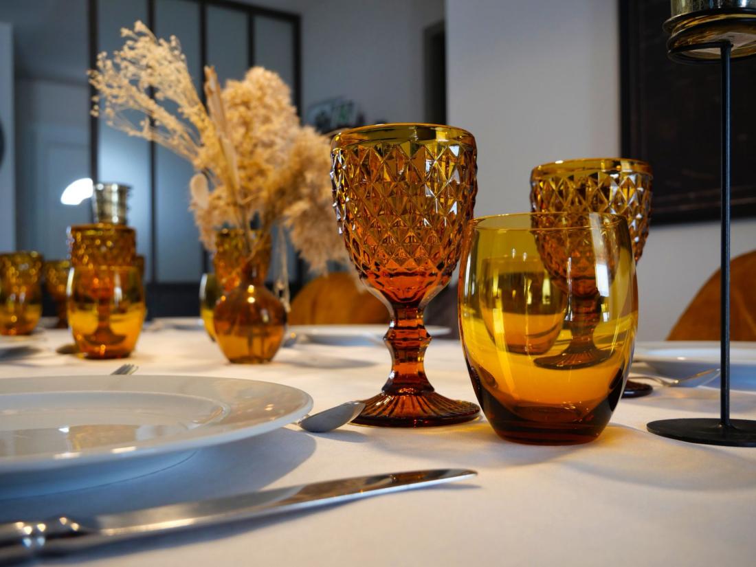 Verre Diamond Ambre 20 cl
