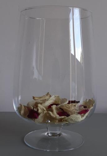 vase verre 28cm